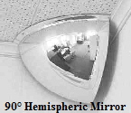 90 Degree Corner Mirror